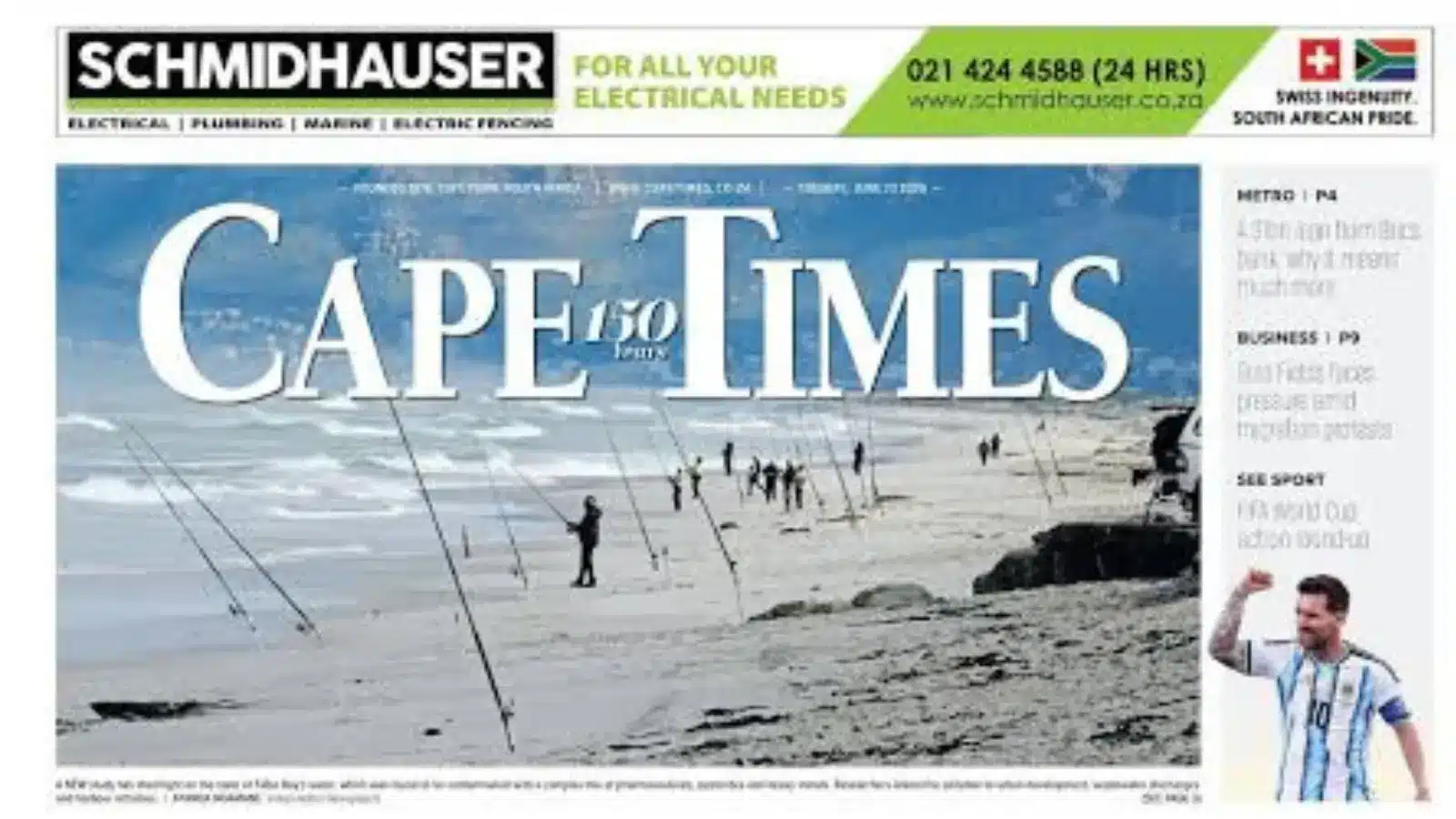 Cape Times Newspaper Advertising