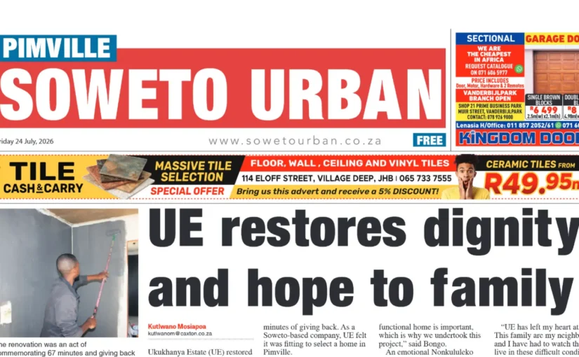 Advertise Across Soweto with Soweto Urban Newspaper Advertising